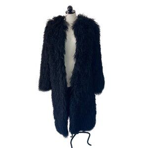 BCBG Max Azria Collection Mongolian Fur Coat